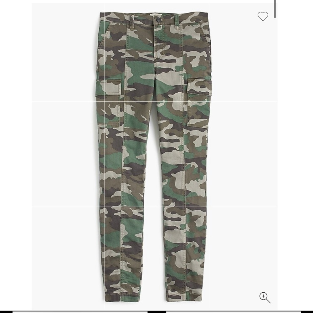 J. Crew Camo‎ woman’s pants cargo size 32 hunting